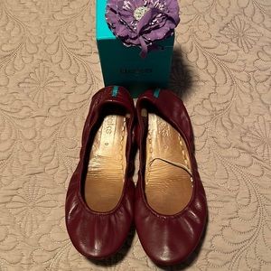 Tieks Burgundy Size 9